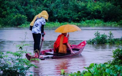 Angkor, the floating villages