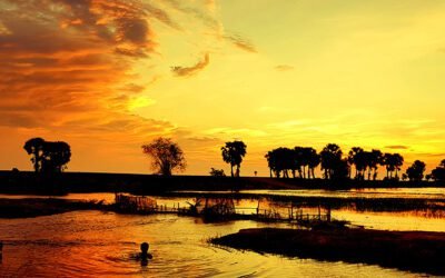 Sunset on the Lake